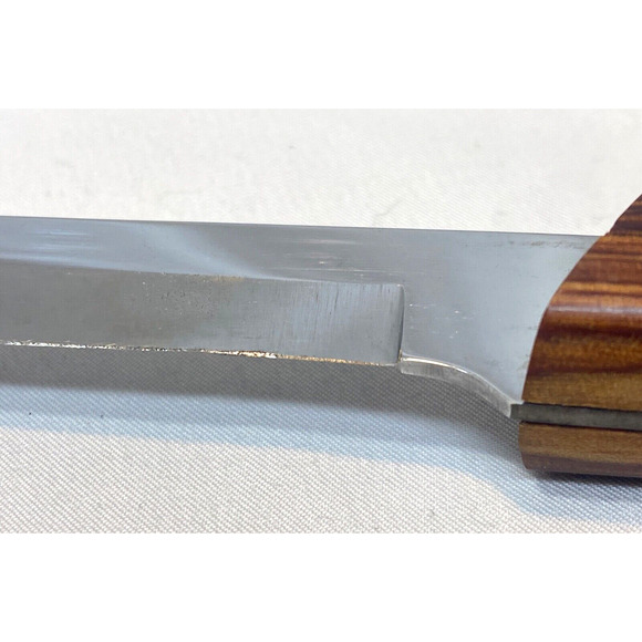 2PC ShurEdge Knife Slicer Carver Robeson Gourmet Cutlery Wooden Case Carving Set - Picture 5 of 10